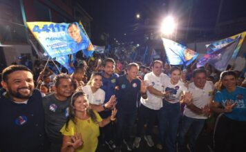 Adjuto Afonso reúne apoiadores em agenda eleitoral em Manaus