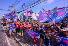 Bandeiraços levam campanha de Roberto Cidade às ruas de Manaus e mobilizam seis zonas da capital