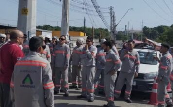 CRISE NA ÂMBAR: terceirizados paralisam atividades e denunciam salários baixos em Manaus