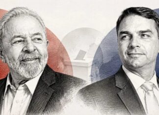 Real Time Big Data: Flávio Bolsonaro marca 45% contra 44% de Lula no 2º turno