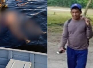 Corp0 de agricultor indígena é encontrado após cair de embarcação no Rio Canumã, no AM