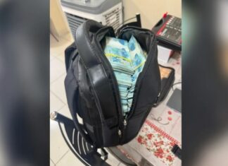 PF localiza R$ 1 milhão em espécie escondidos em mochilas e sacolas no Acre