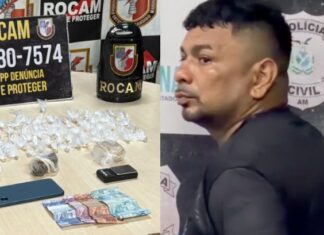 ROCAM prende vulgo “Biquinho” com drogas durante ação no São Geraldo
