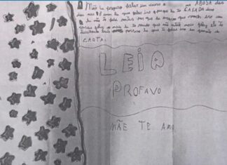 Menina de 10 anos escreve carta à mãe e denuncia supostos 4busos do padrasto