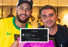 Neymar declara apoio a Flávio Bolsonaro em publicação de MC Cabelinho durante campanha eleitoral