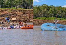 Naufrágio de barco com passageiros é registrado nas proximidades de Boa Vista do Ramos, no Amazonas