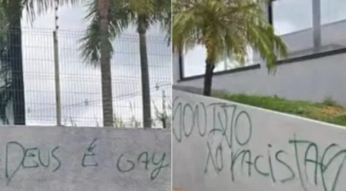 Igreja evangélica denuncia pichações com ofensas à fé cristã após vitória de Lula