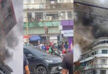 Restaurante El Shaday é identificado como estabelecimento atingido por incêndio no Centro de Manaus