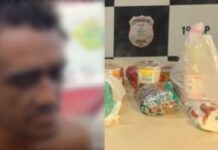 “Estava com fome”, diz homem após ser preso por furtar alimentos de igreja em Manaus