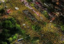 “Bloquinho 22” mobiliza apoiadores de Flávio Bolsonaro na Ponta Negra