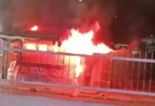 Fogo toma conta de barraca de lanches e assusta pacientes em Itacoatiara