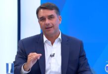 Flávio Bolsonaro diz durante sabatina que não pretende continuar no poder após um mandato